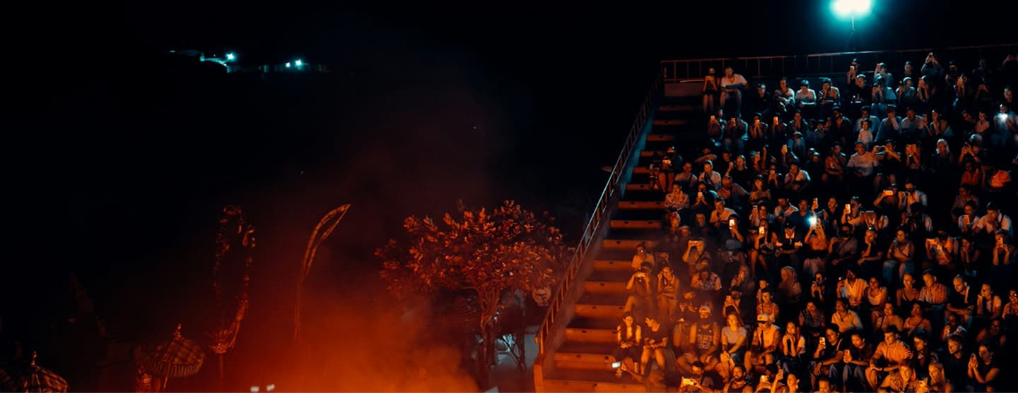 Kecak Fire Dance Backdrop