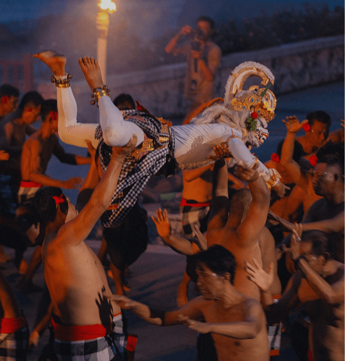 Kecak Fire Dance Backdrop